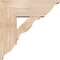 Ekena Millwork Funston Traditional Smooth Bracket w/ Offset Brace, Douglas Fir, 7 1/2"W x 20"D x 20"H BKT0806X20X20FST01SDF - alternate 2